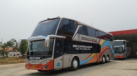 Harga Tiket Bus Double Decker Rosalia Indah Terbaru Hari Ini